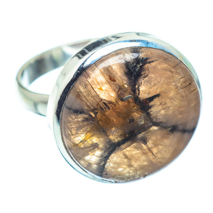 Chiastolite Rings handcrafted by Ana Silver Co - RING36164