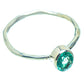 Zambian Emerald Rings handcrafted by Ana Silver Co - RING36201