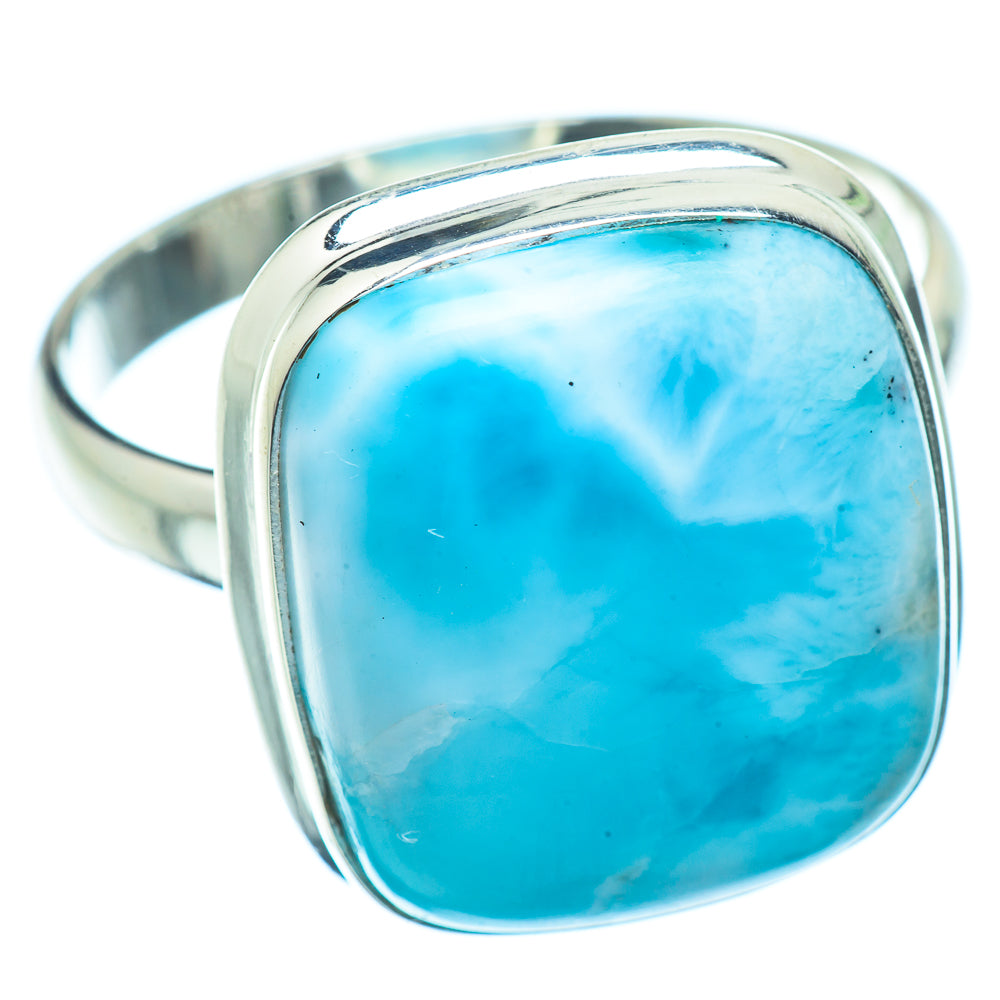 Larimar Rings handcrafted by Ana Silver Co - RING36318