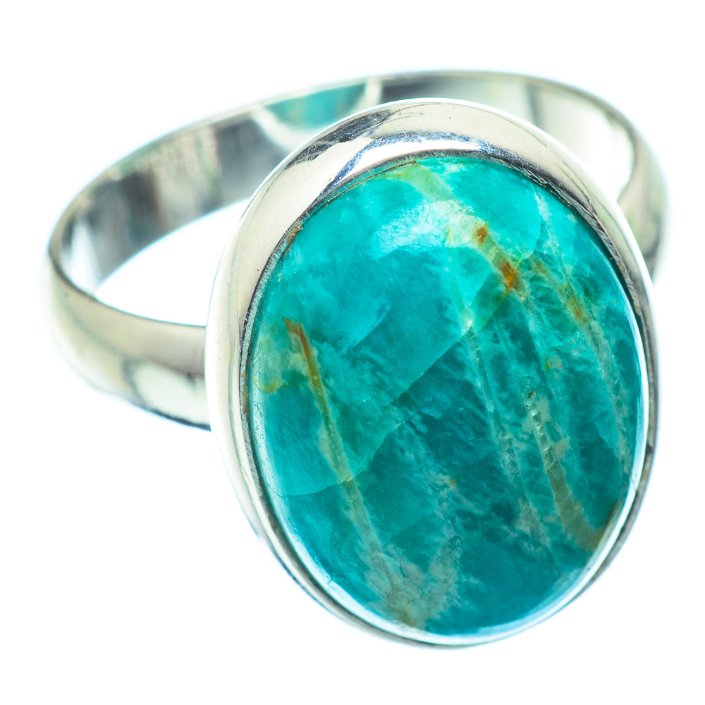 Amazonite Rings handcrafted by Ana Silver Co - RING36333