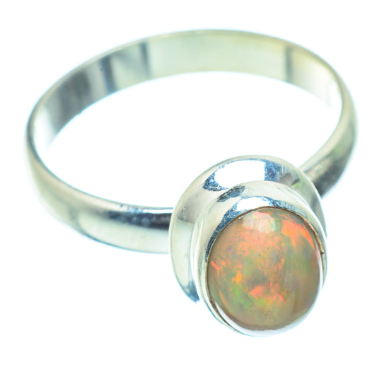 Ethiopian Opal Rings handcrafted by Ana Silver Co - RING36381
