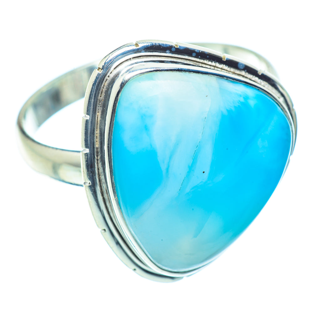 Larimar Rings handcrafted by Ana Silver Co - RING36395