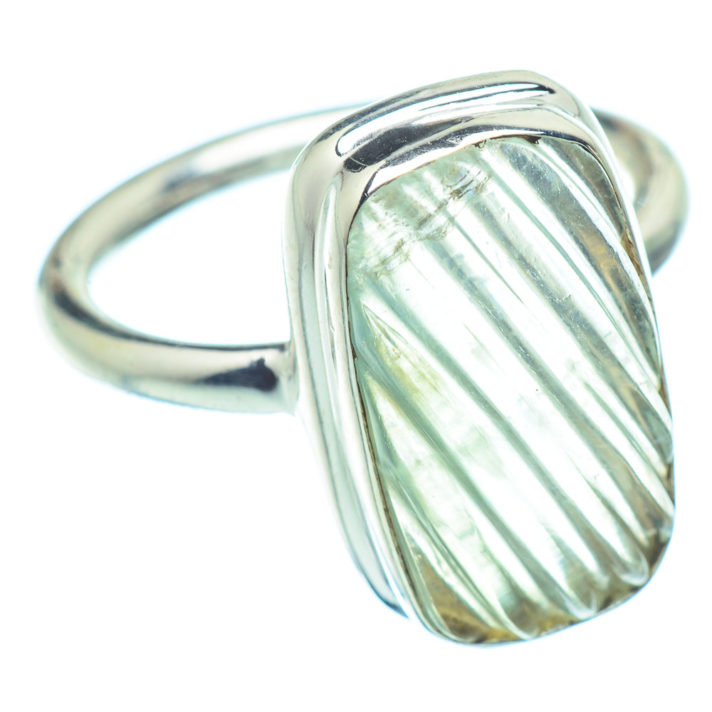 Prehnite Rings handcrafted by Ana Silver Co - RING36405