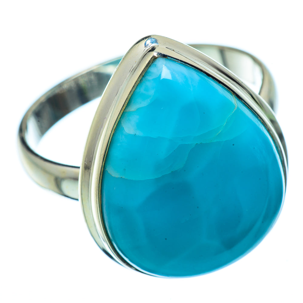 Larimar Rings handcrafted by Ana Silver Co - RING36510