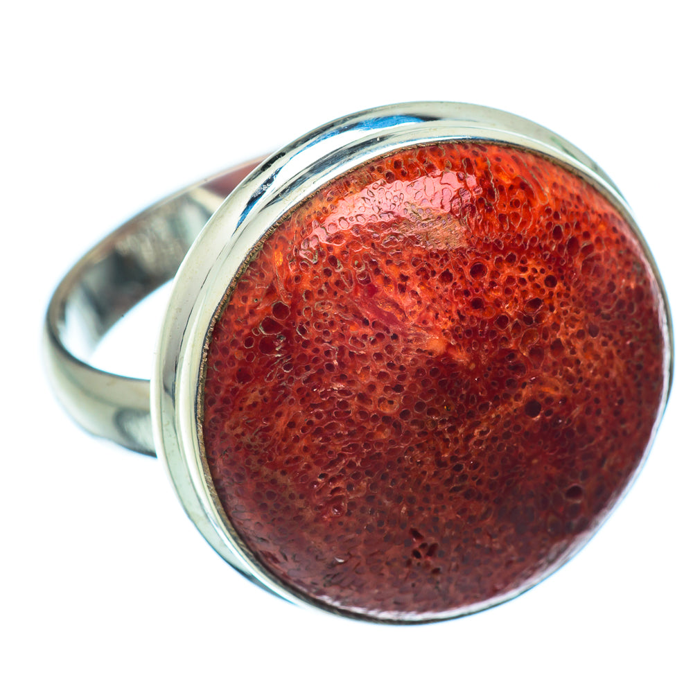 Sponge Coral Rings handcrafted by Ana Silver Co - RING36609