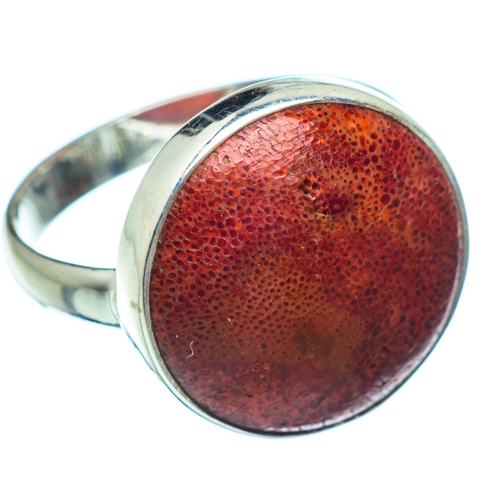 Sponge Coral Rings handcrafted by Ana Silver Co - RING36646