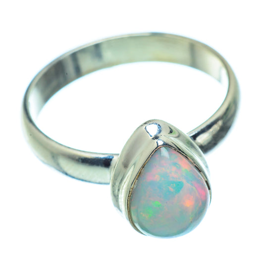 Ethiopian Opal Rings handcrafted by Ana Silver Co - RING36661