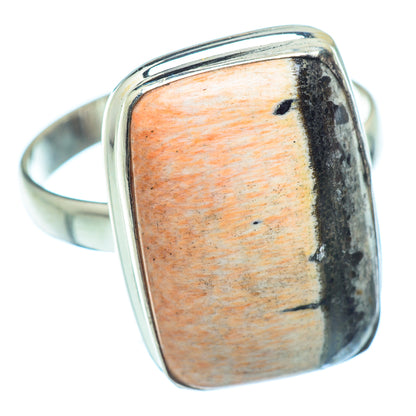 Scolecite Rings handcrafted by Ana Silver Co - RING36895