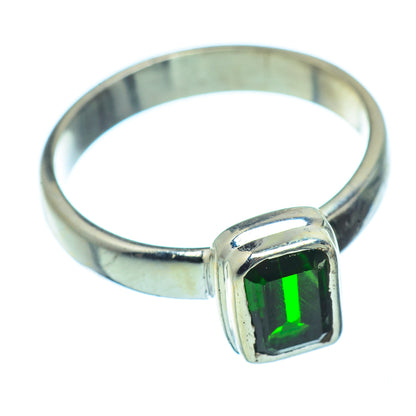 Chrome Diopside Rings handcrafted by Ana Silver Co - RING37038