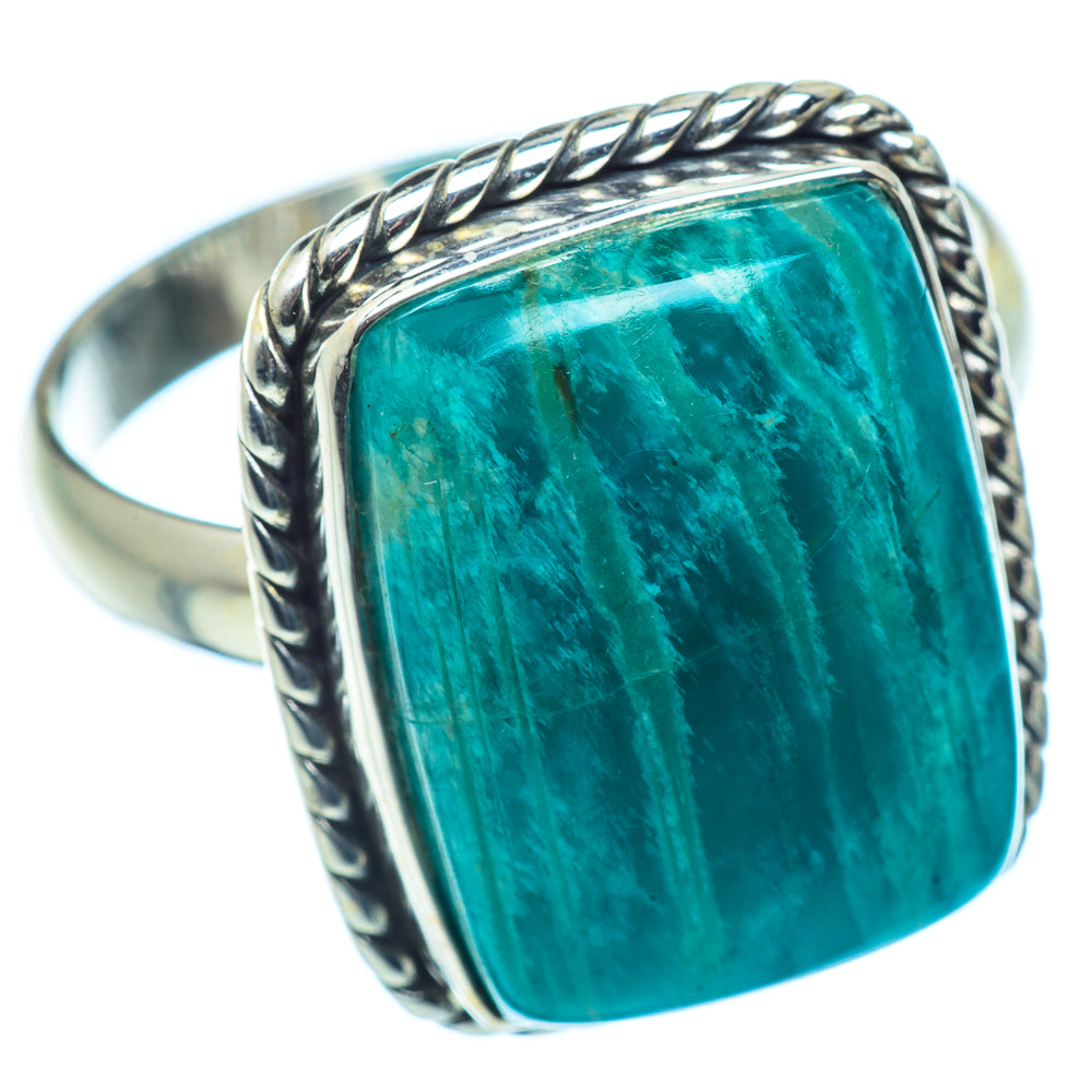 Amazonite Rings handcrafted by Ana Silver Co - RING37040
