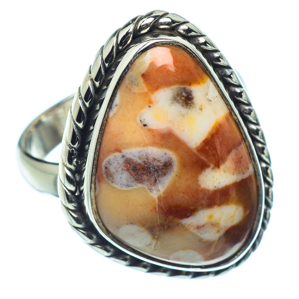 Mookaite Rings handcrafted by Ana Silver Co - RING37083