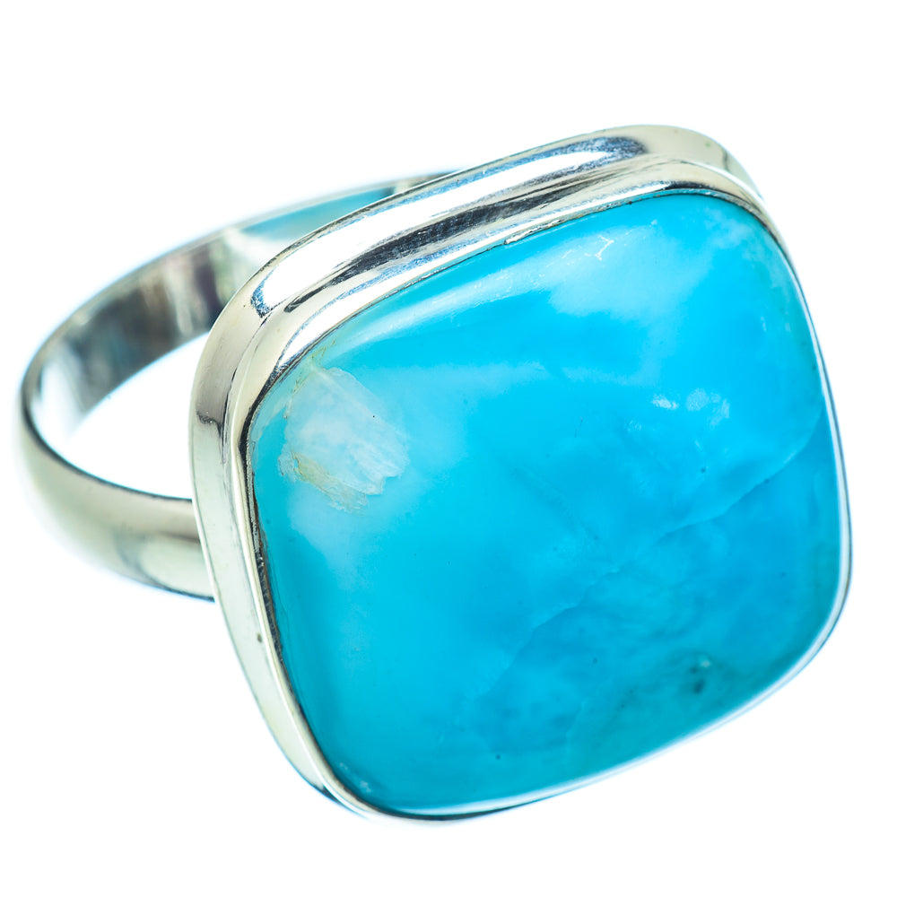 Larimar Rings handcrafted by Ana Silver Co - RING37241