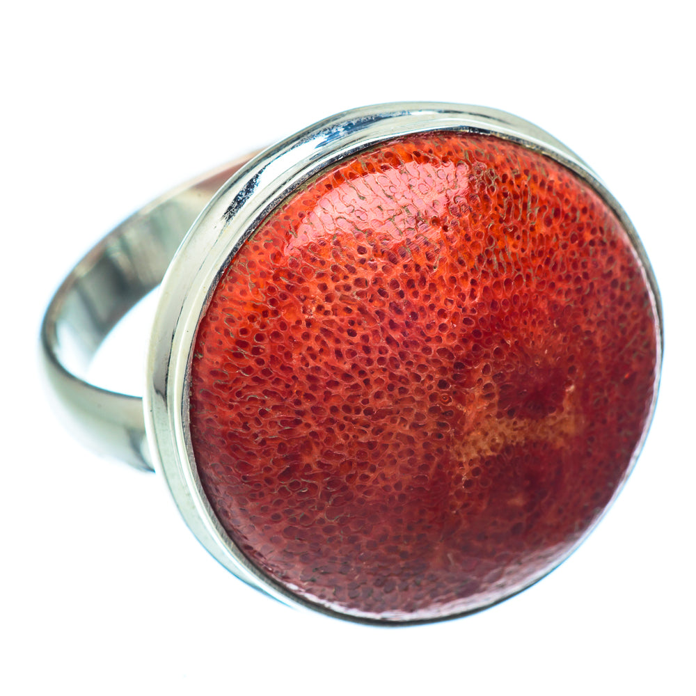 Sponge Coral Rings handcrafted by Ana Silver Co - RING37367