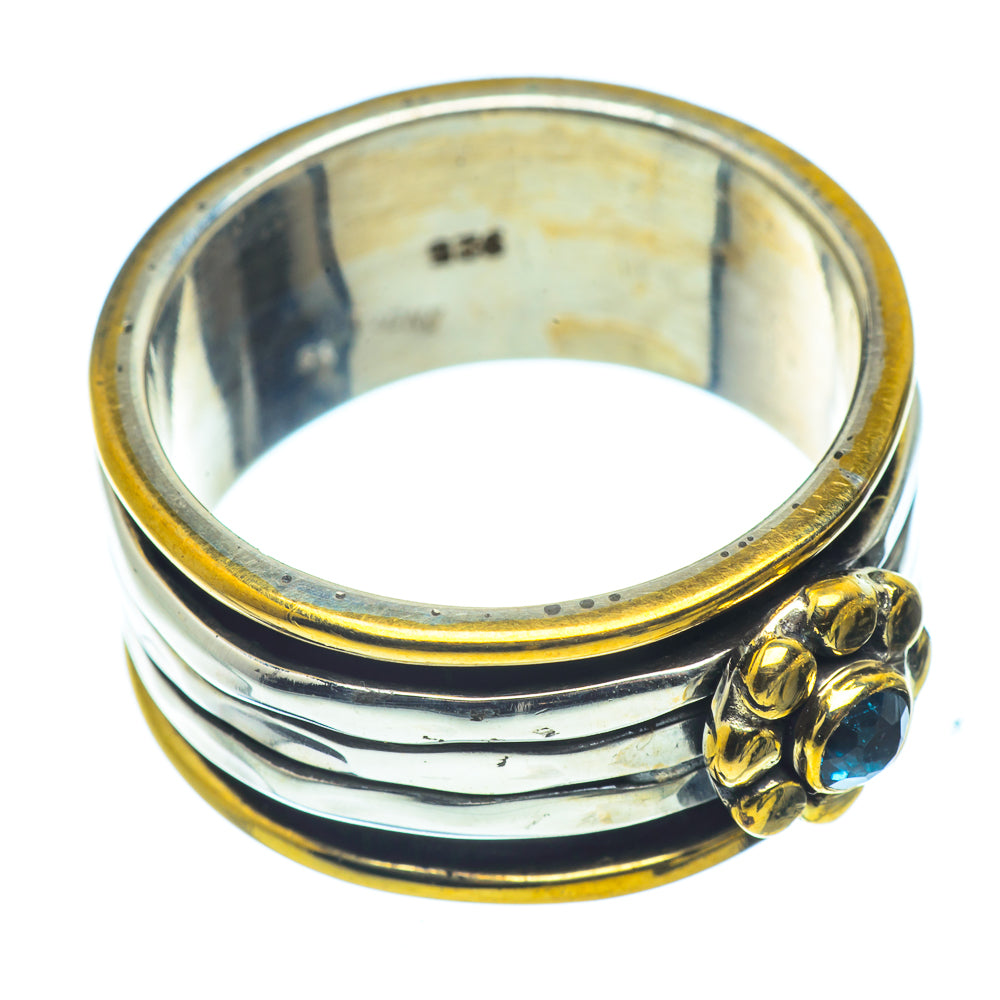 Blue Topaz Rings handcrafted by Ana Silver Co - RING37503
