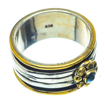 Blue Topaz Rings handcrafted by Ana Silver Co - RING37503