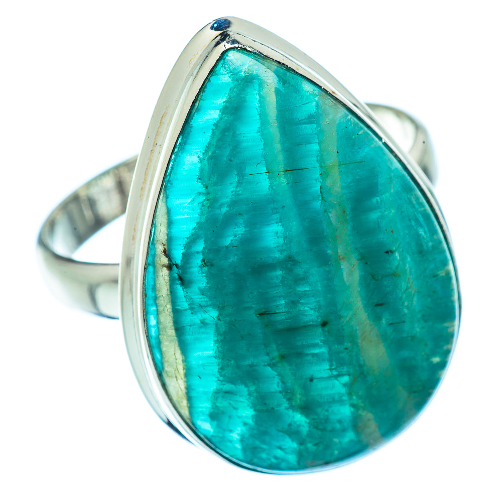 Amazonite Rings handcrafted by Ana Silver Co - RING37540