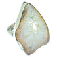 White Geode Slice Rings handcrafted by Ana Silver Co - RING37580