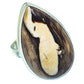 Peanut Wood Jasper Rings handcrafted by Ana Silver Co - RING37679