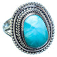 Larimar Rings handcrafted by Ana Silver Co - RING3772