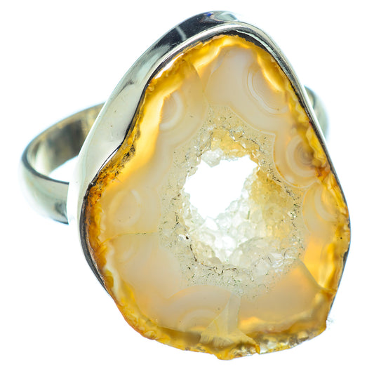 Occo Geode Slice Rings handcrafted by Ana Silver Co - RING38331