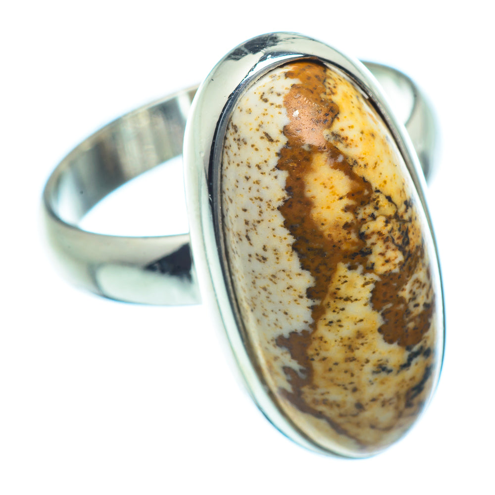 Picture Jasper Rings handcrafted by Ana Silver Co - RING38367