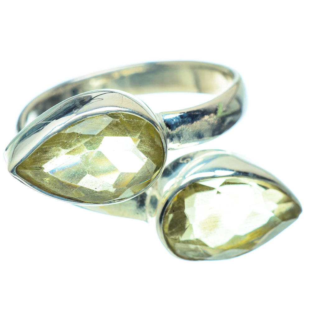 Lemon Quartz Rings handcrafted by Ana Silver Co - RING38582