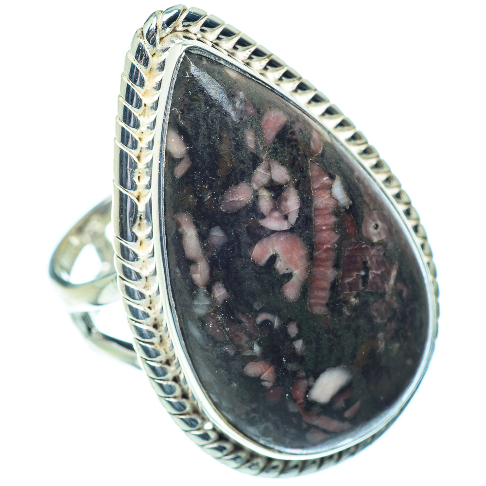Crinoid Fossil Rings handcrafted by Ana Silver Co - RING38775