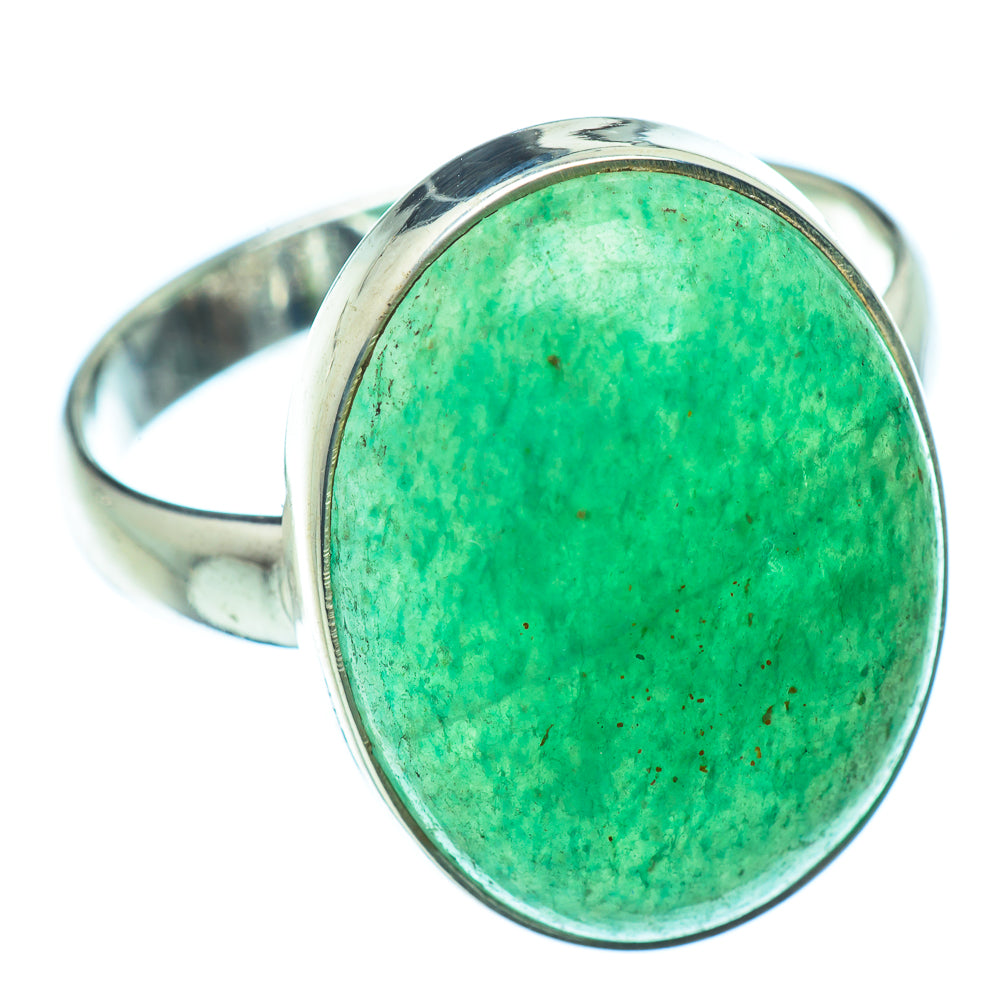 Green Aventurine Rings handcrafted by Ana Silver Co - RING39058