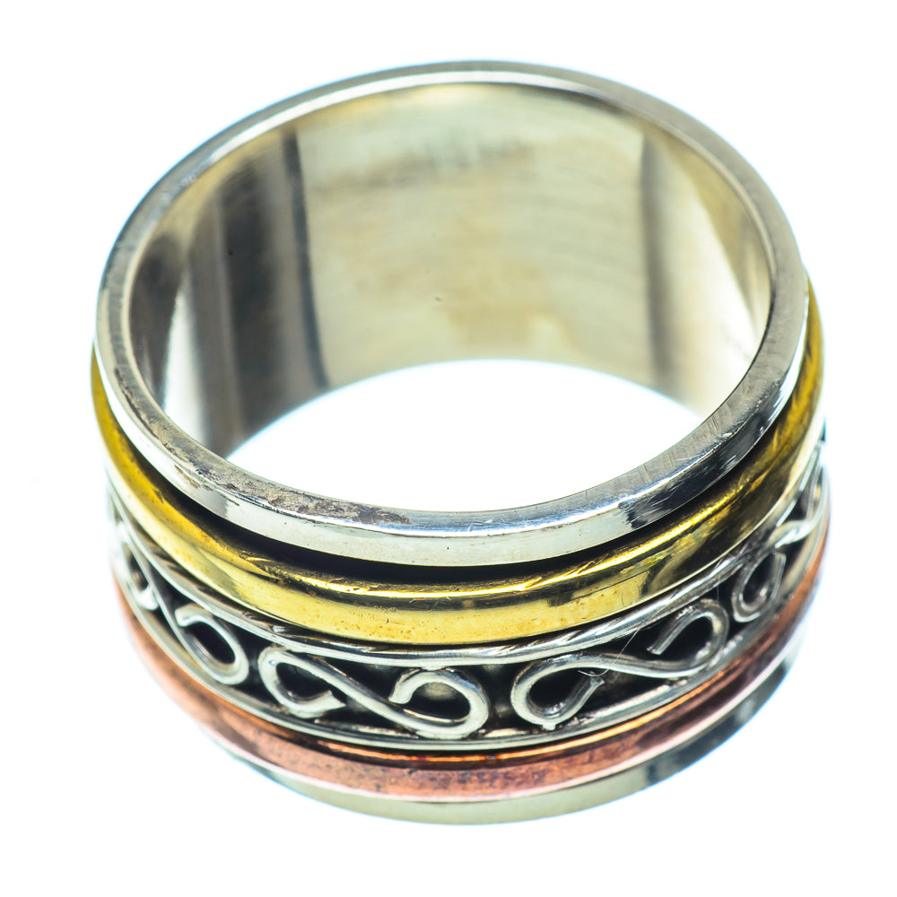 Meditation Spinner Rings handcrafted by Ana Silver Co - RING39203