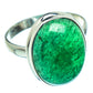 Green Aventurine Rings handcrafted by Ana Silver Co - RING39330