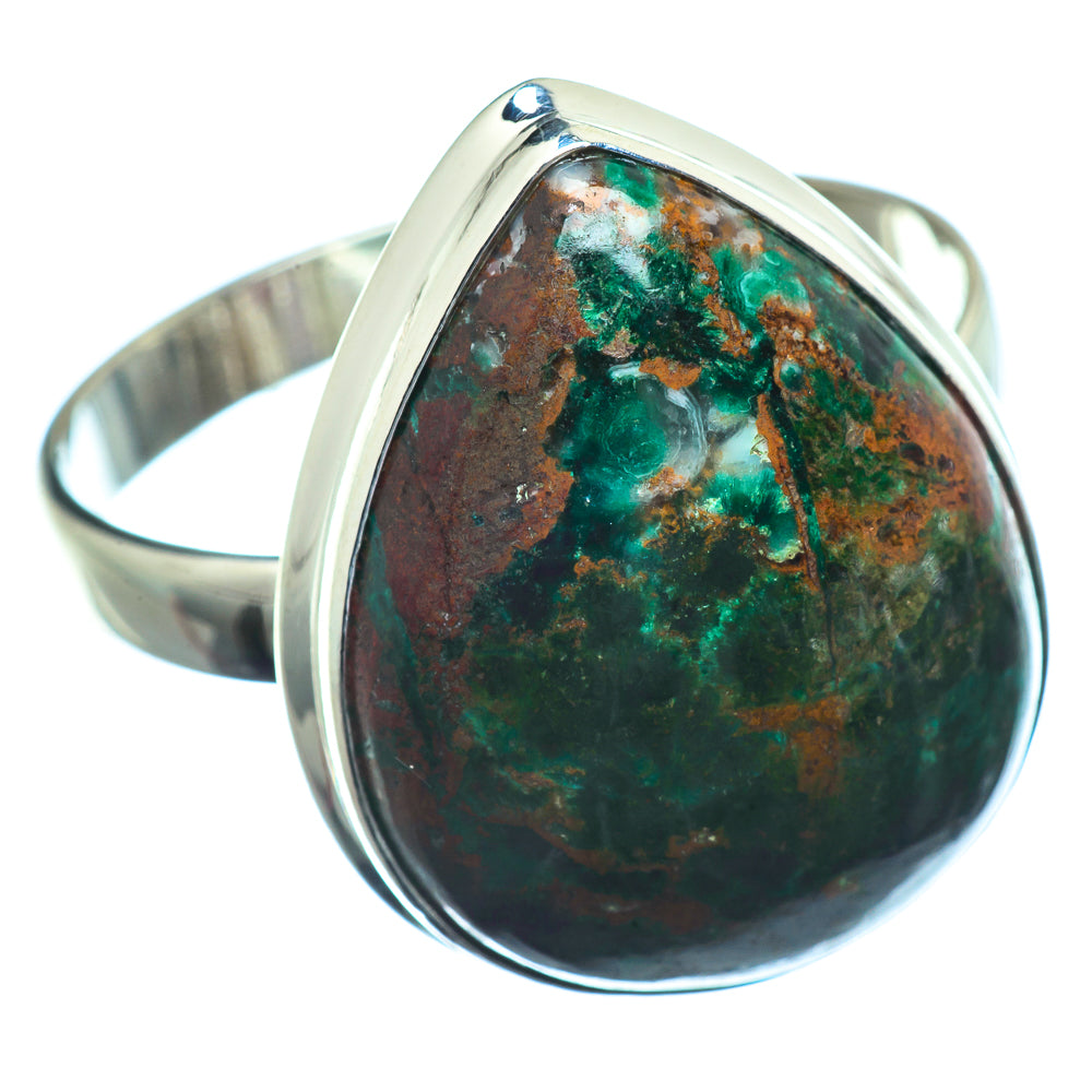 Chrysocolla Rings handcrafted by Ana Silver Co - RING39671
