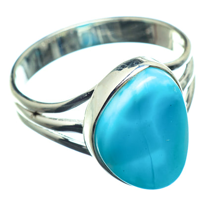Larimar Rings handcrafted by Ana Silver Co - RING39822