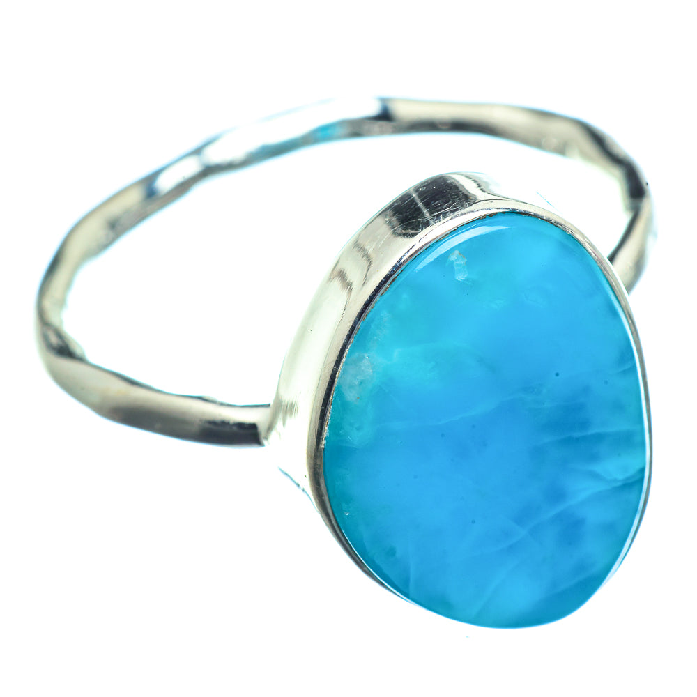 Larimar Rings handcrafted by Ana Silver Co - RING39840