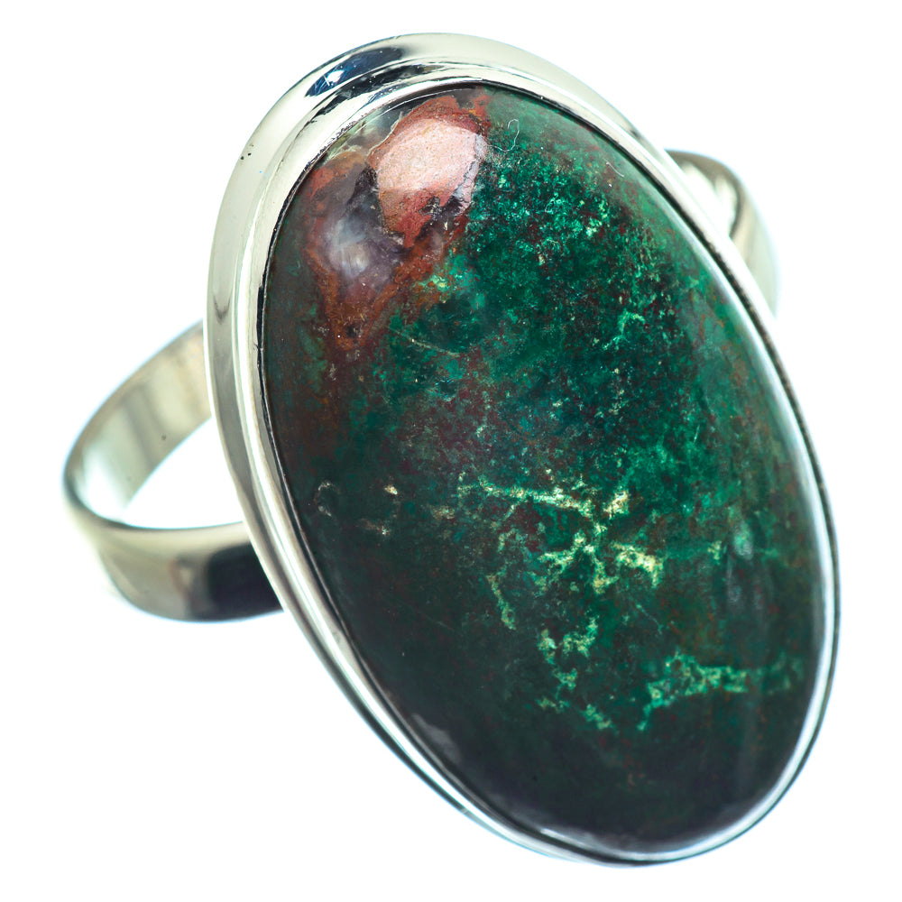 Chrysocolla Rings handcrafted by Ana Silver Co - RING39883