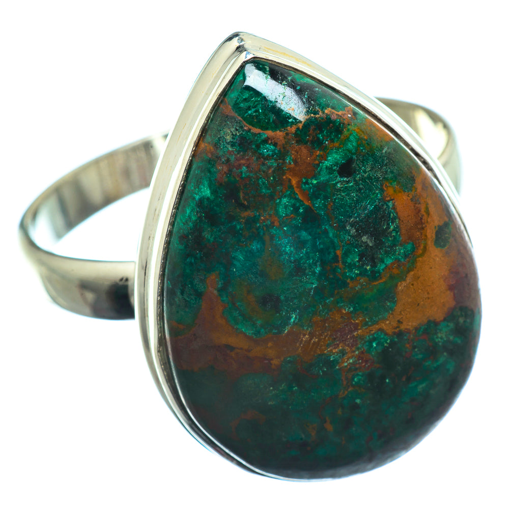 Chrysocolla Rings handcrafted by Ana Silver Co - RING39919