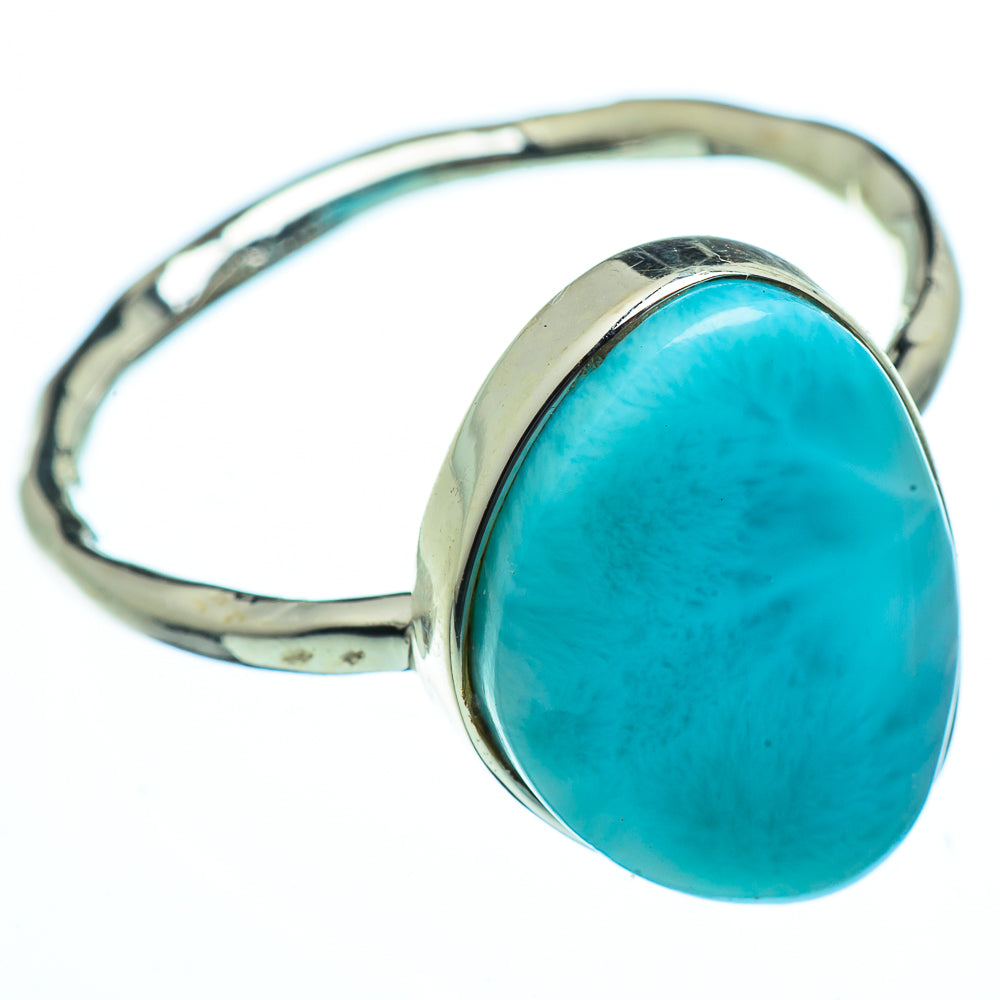 Larimar Rings handcrafted by Ana Silver Co - RING39982
