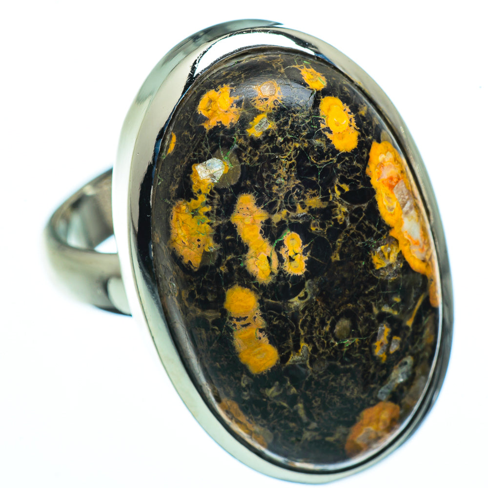 Poppy Jasper Rings handcrafted by Ana Silver Co - RING40049