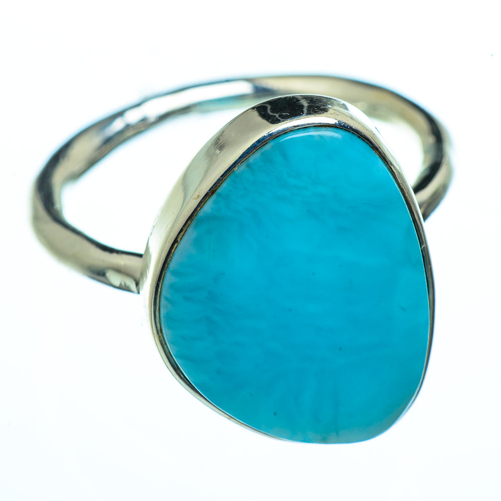Larimar Rings handcrafted by Ana Silver Co - RING40071