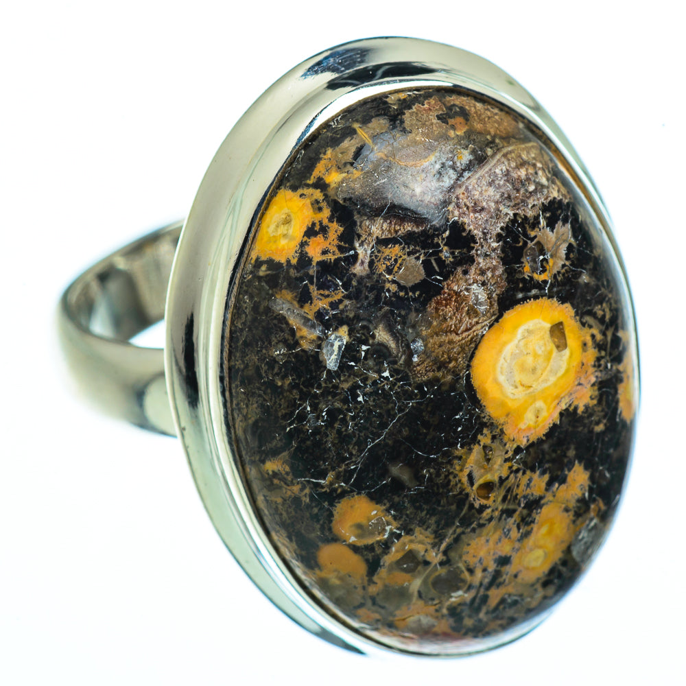Poppy Jasper Rings handcrafted by Ana Silver Co - RING40130