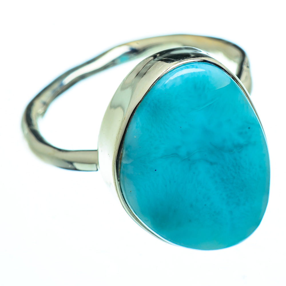 Larimar Rings handcrafted by Ana Silver Co - RING40195
