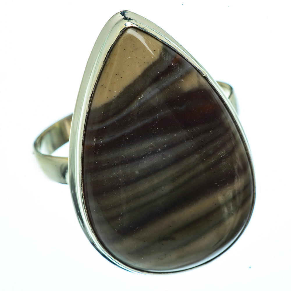Imperial Jasper Rings handcrafted by Ana Silver Co - RING40342 - Photo 2