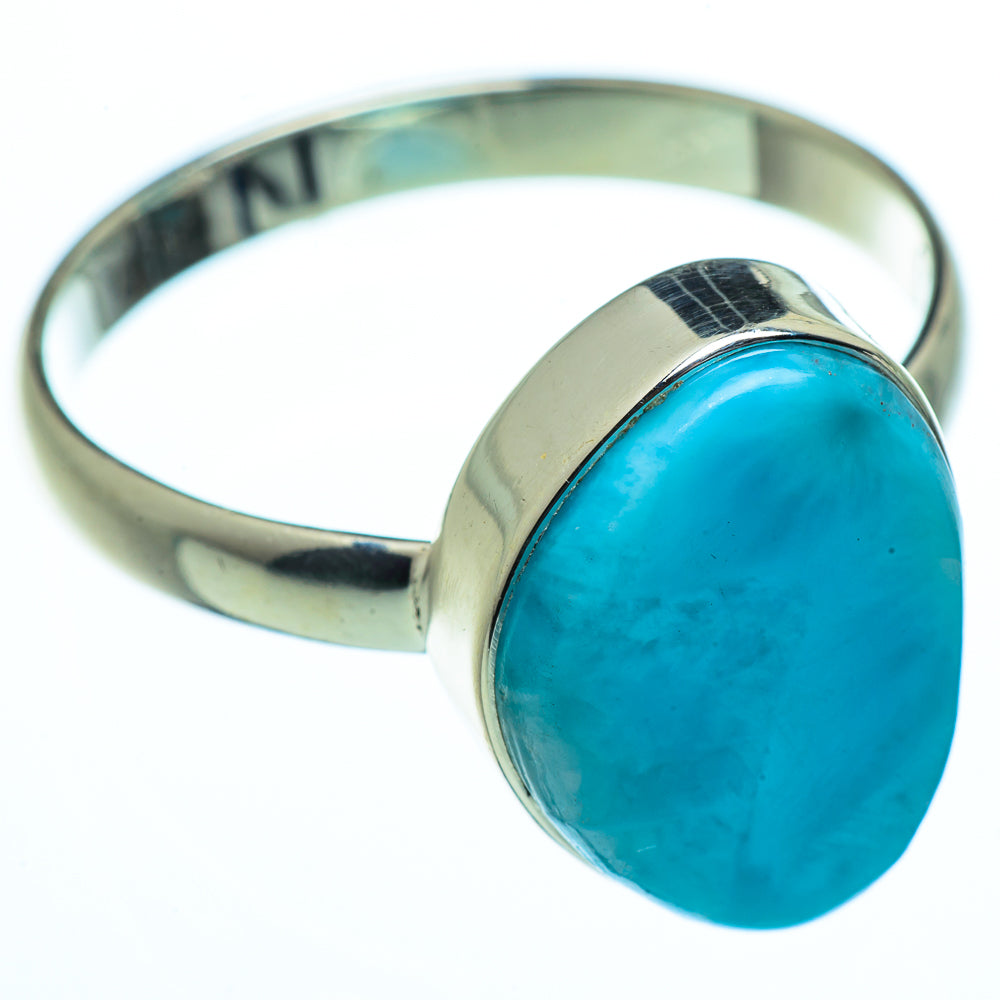 Larimar Rings handcrafted by Ana Silver Co - RING40382