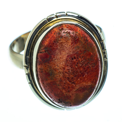 Sponge Coral Rings handcrafted by Ana Silver Co - RING40425