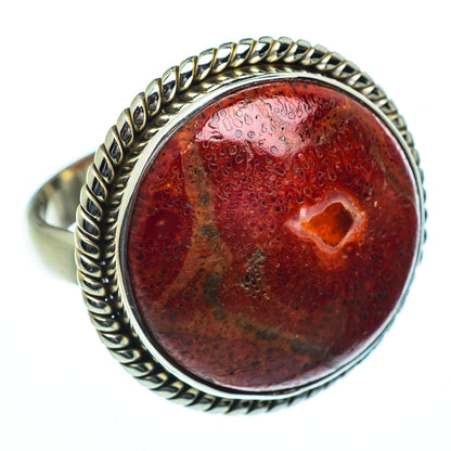 Sponge Coral Rings handcrafted by Ana Silver Co - RING40489