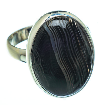 Psilomelane Rings handcrafted by Ana Silver Co - RING40573