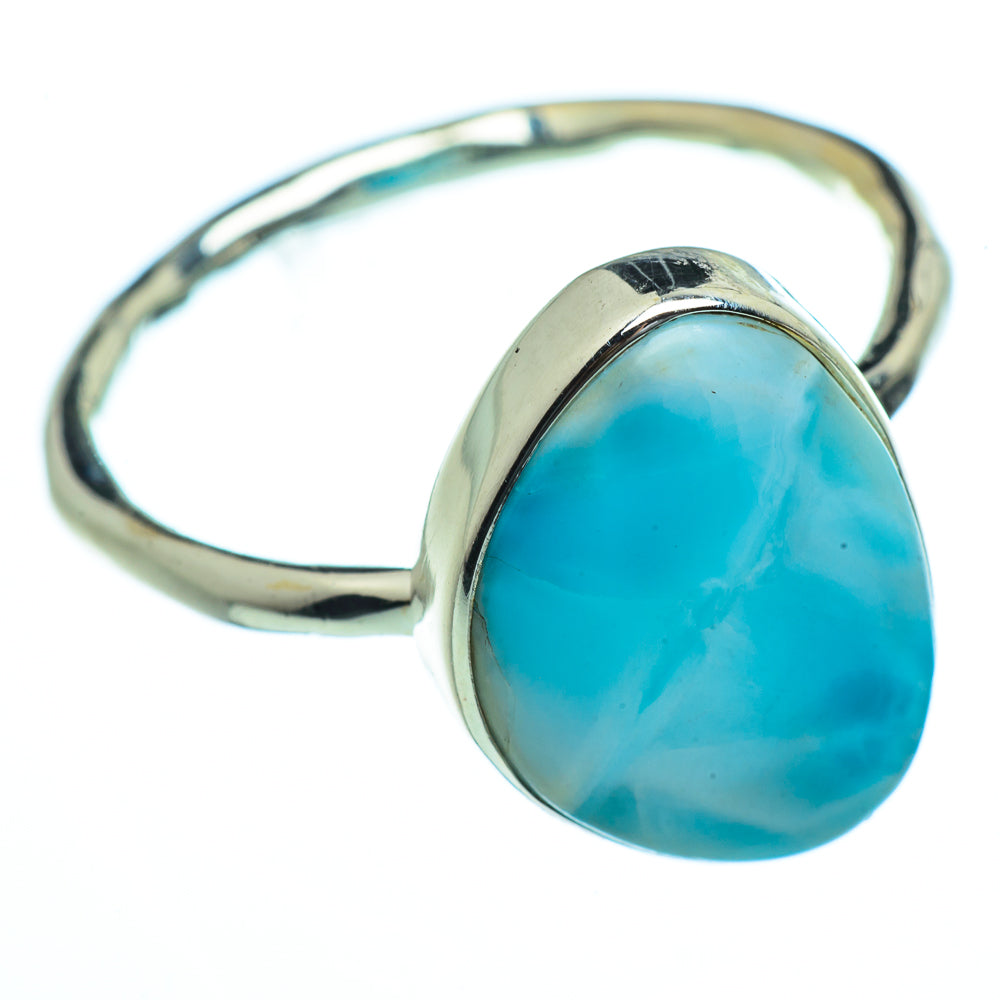 Larimar Rings handcrafted by Ana Silver Co - RING40661