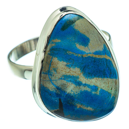 Azurite Rings handcrafted by Ana Silver Co - RING40780