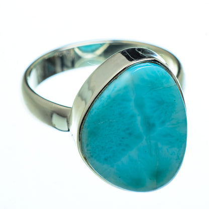 Larimar Rings handcrafted by Ana Silver Co - RING40781