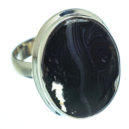 Psilomelane Rings handcrafted by Ana Silver Co - RING40810