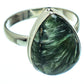 Seraphinite Rings handcrafted by Ana Silver Co - RING40827